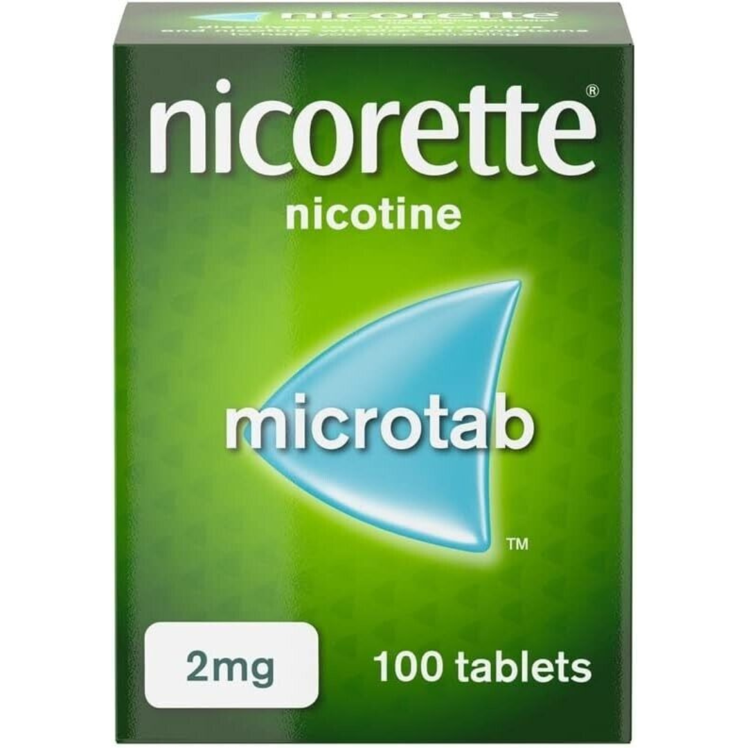 Nicorette Microtab 2mg 100 Sublingual Tablet