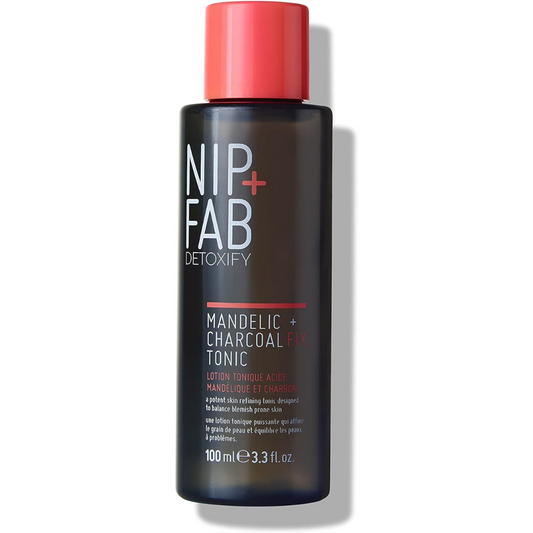 Nip + Fab Detoxify Charcoal + Mandelic Fix Tonic 100ml