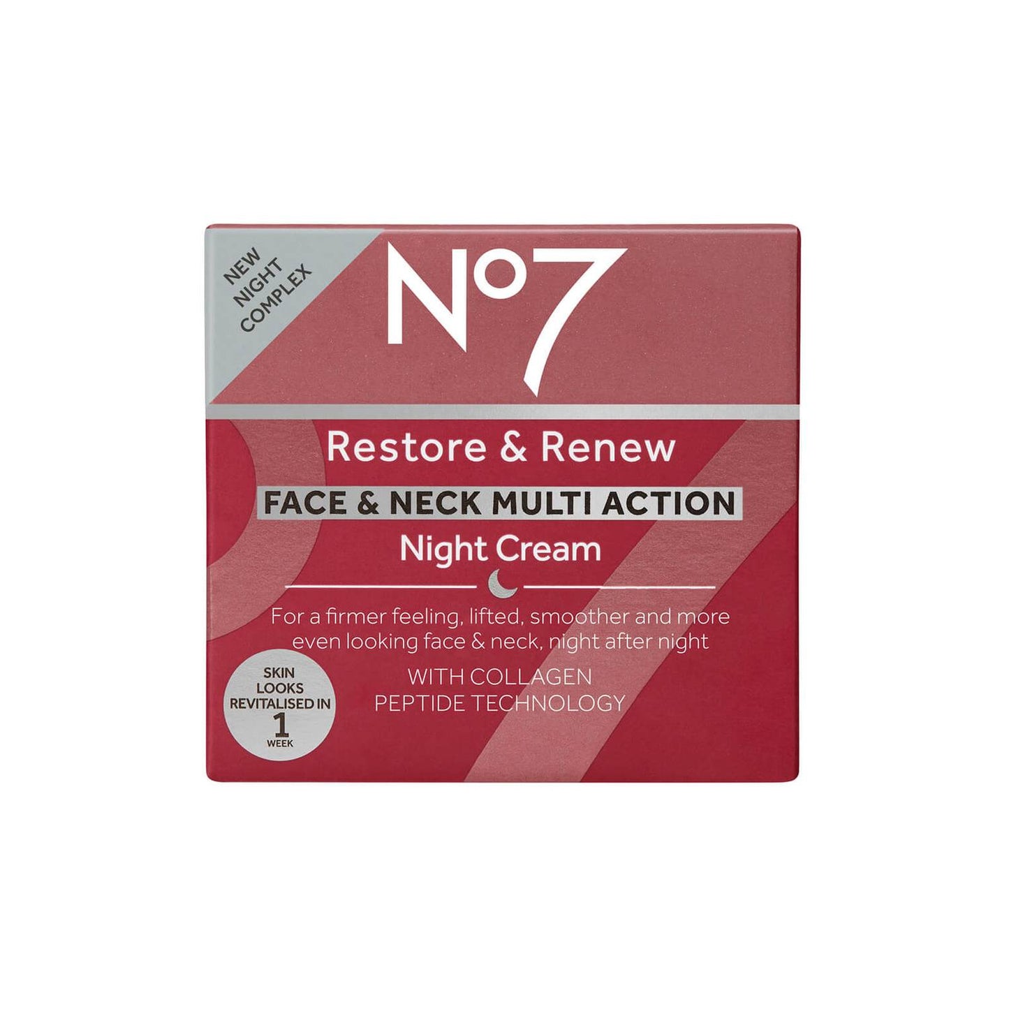 No7 Restore & Renew Face and Neck Multi-Action Night Cream 50ml