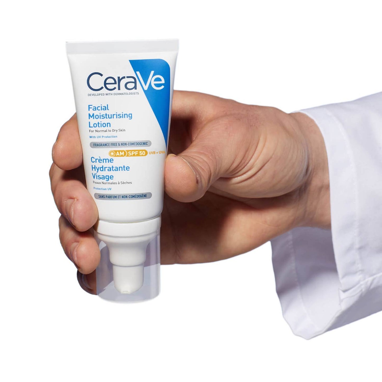 CeraVe AM Moisturiser SPF50+ 52ml
