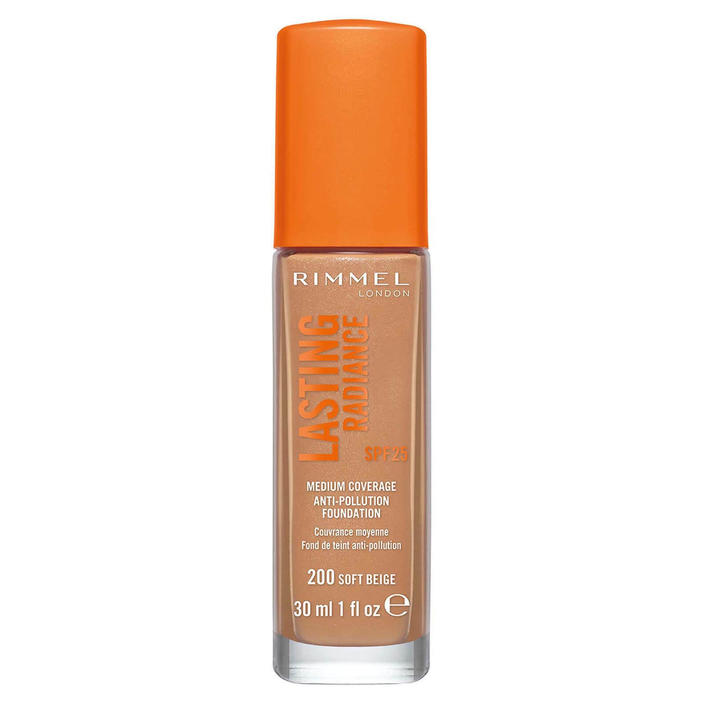 Rimmel Lasting Radiance Medium Cover Foundation SPF25 30ml