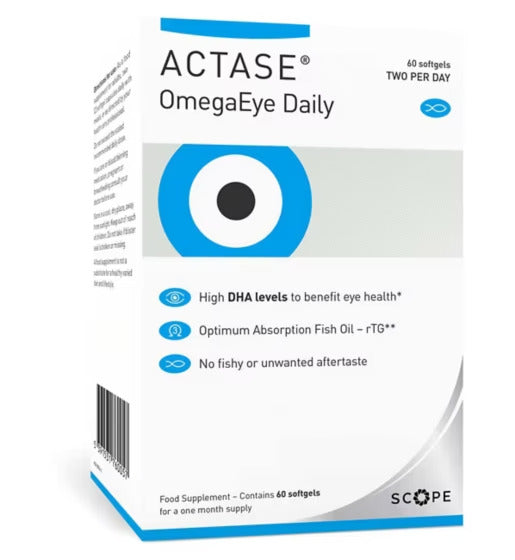 Actase OmegaEye Daily 60 Soft Gels