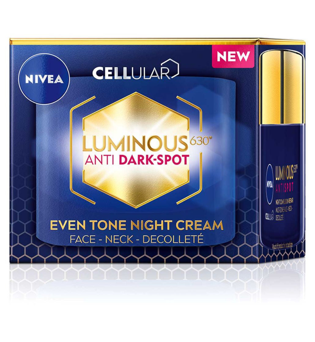 Nivea Cellular Luminous630 Even Tone Night Cream 50ml