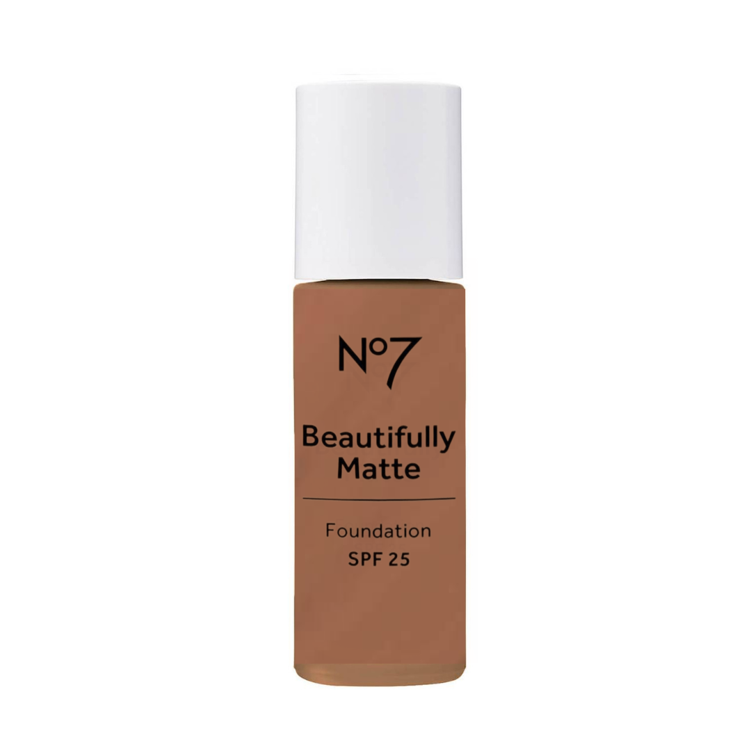 No7 Beautifully Matte Medium Coverage Foundation SPF25 28ml (Choose Shade)