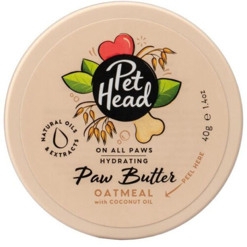 Pet Head Hydrating Paw Butter Oatmeal for Dogs 40g