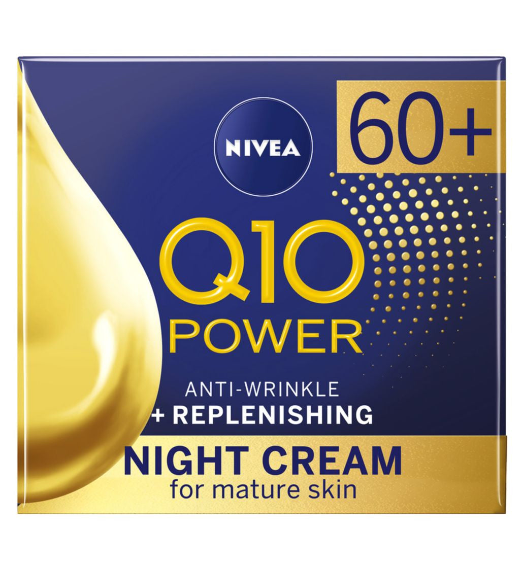 Nivea Q10 Power Night Cream 60+ 50ml