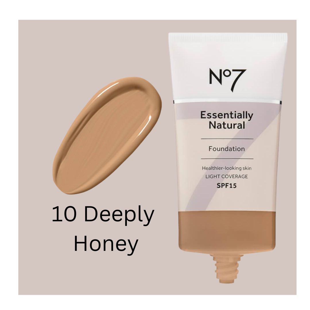 No7 Essentially Natural Light Coverage Foundation SPF15 40ml