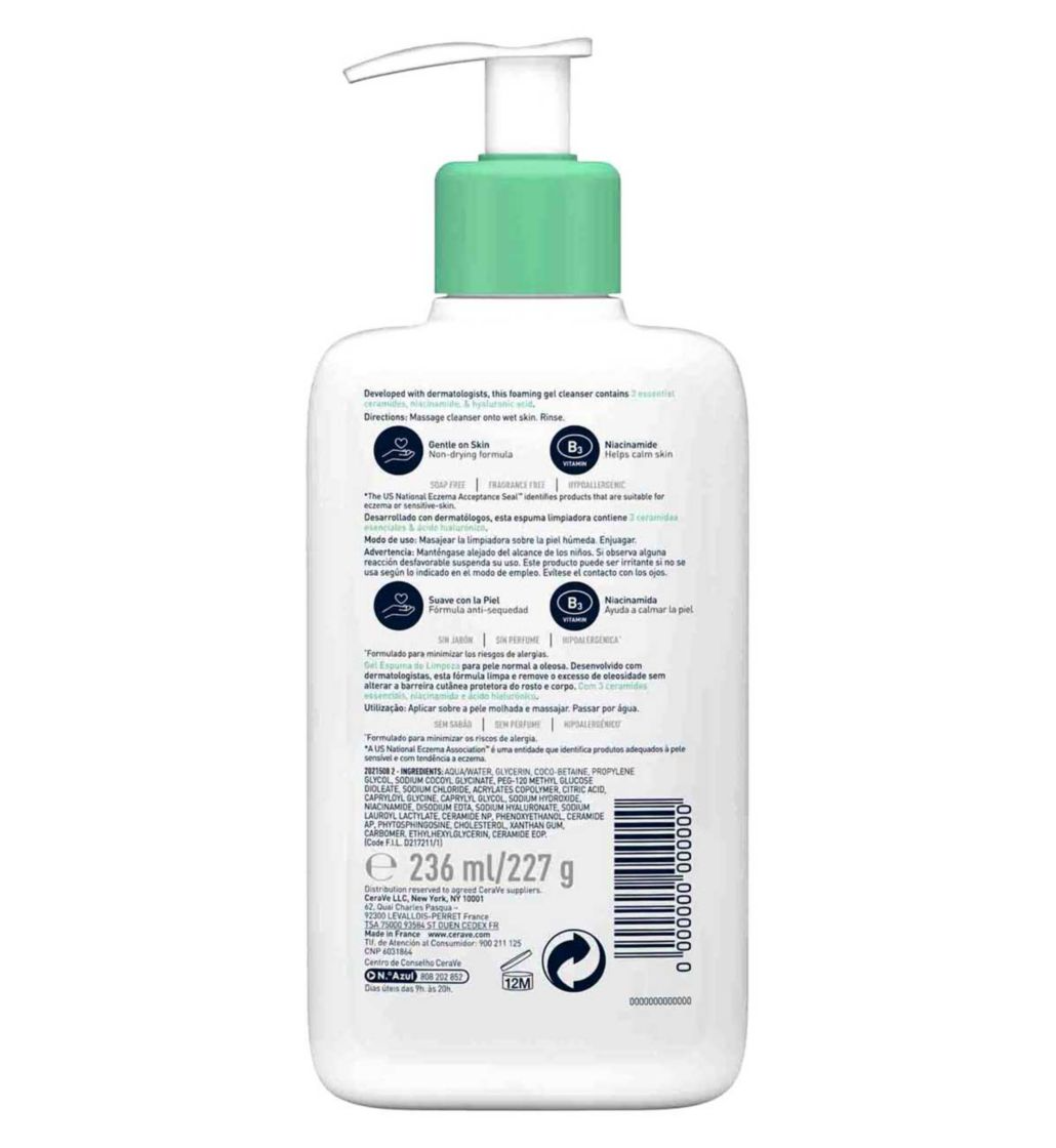 CeraVe Foaming Facial Cleanser 236ml