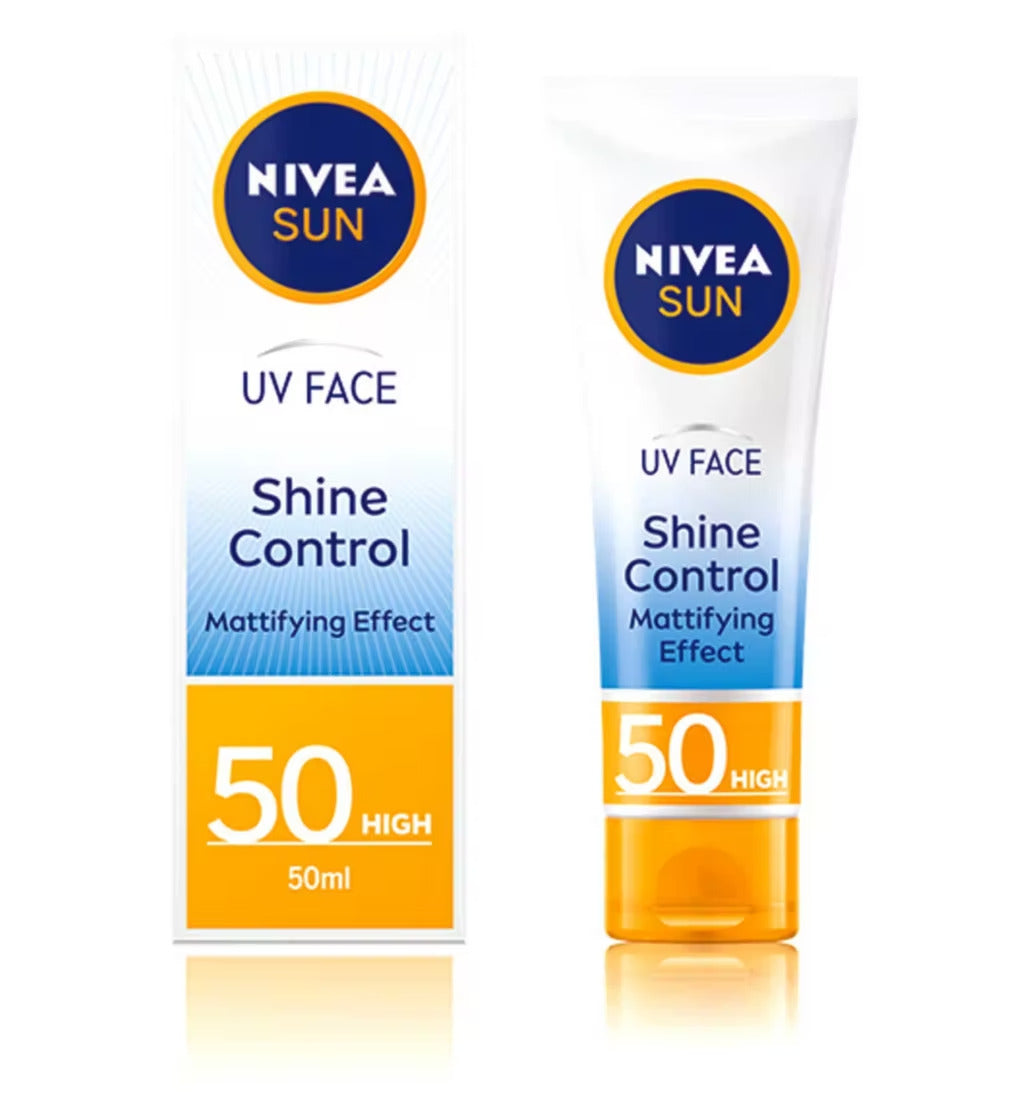Nivea Shine Control Mattifying Sunscreen SPF50 50ml