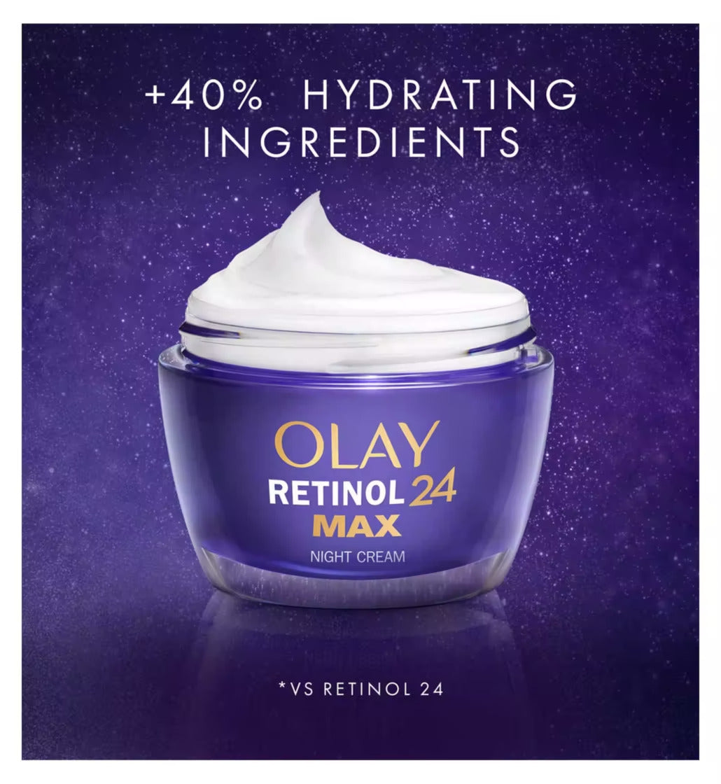 Olay Regenerist Retinol24 Max+40% 3 Point Night Cream 50ml