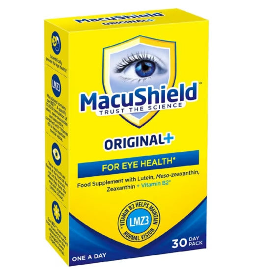 Macushield Original+ For Eye Health 30 Capsules