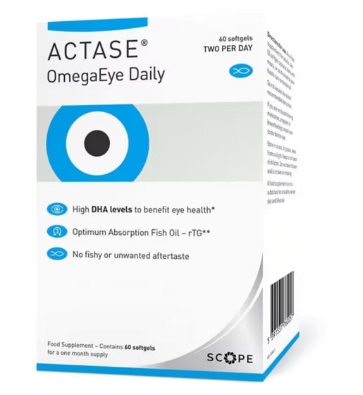 Actase OmegaEye Daily 60 Soft Gels
