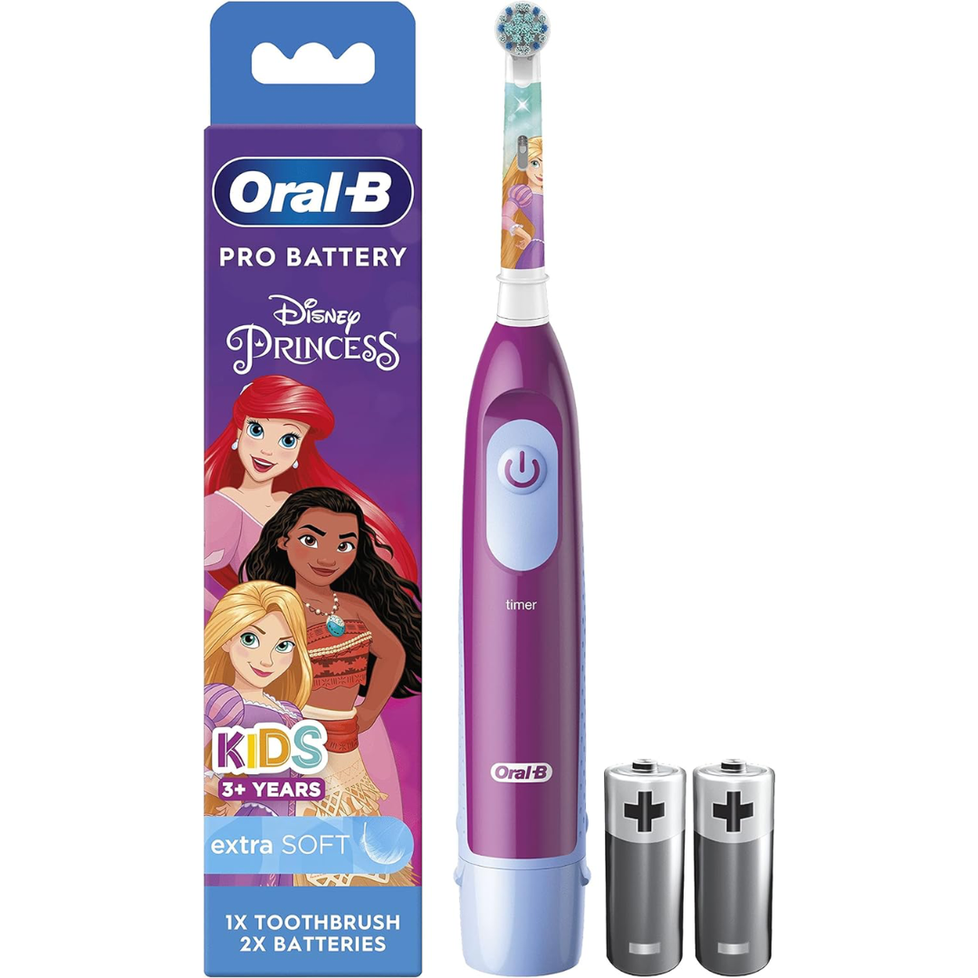 Oral-B Disney Kids 3+ Pro Battery Toothbrush - Princess