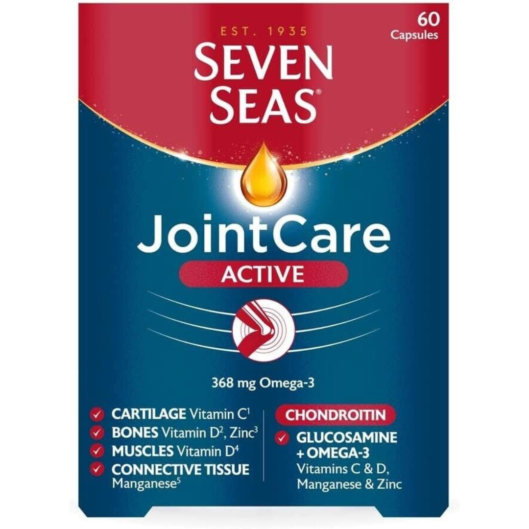 Seven Seas Jointcare Active 368mg Omega-3 60 Capsules