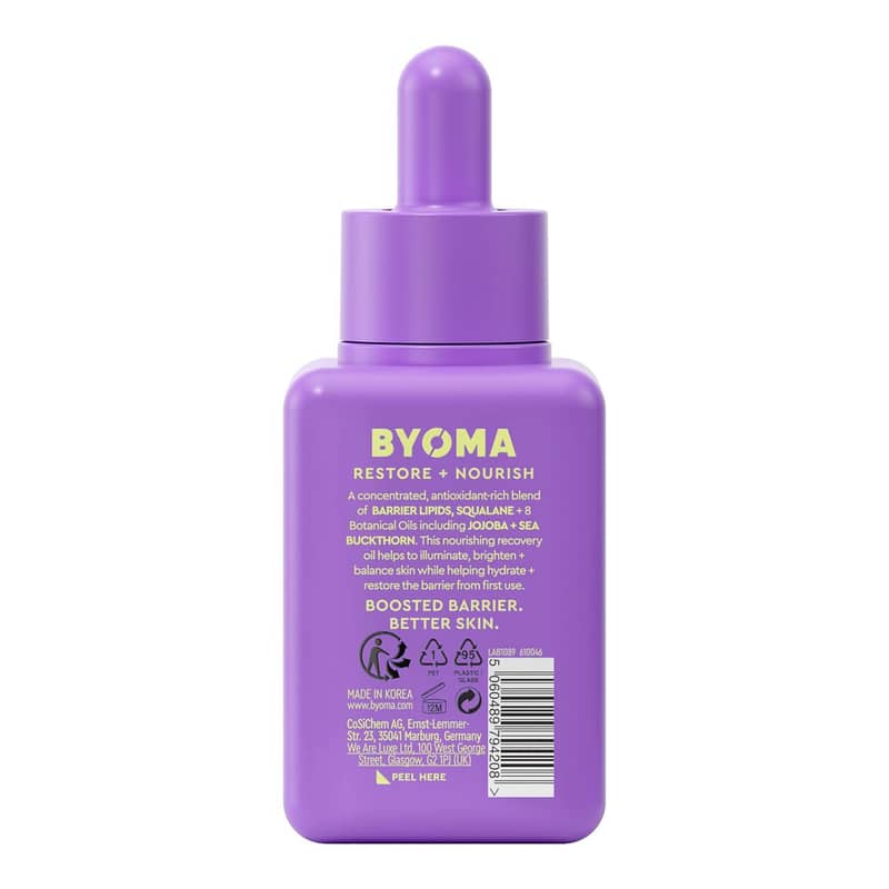 Byoma Hydrating Recovery Oil 30ml