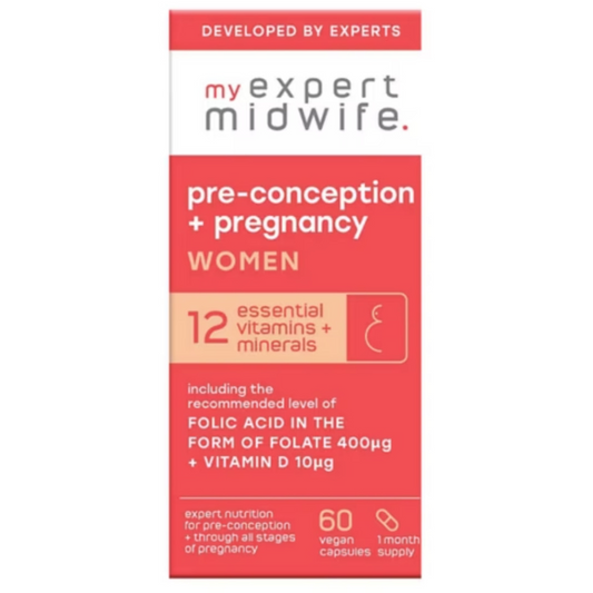 My Expert Midwife Pre-Conception + Pregnancy Women 60 Capsules