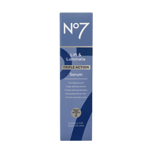 No7 Lift & Luminate Triple Action Serum 30ml