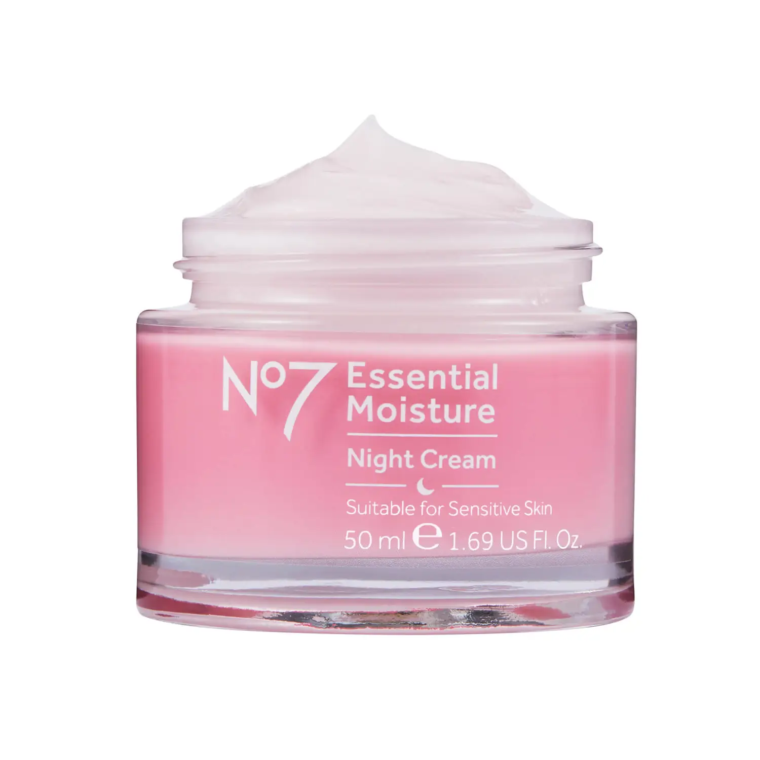 No7 Essential Moisture Night Cream 50ml [Pack 1 2 3]