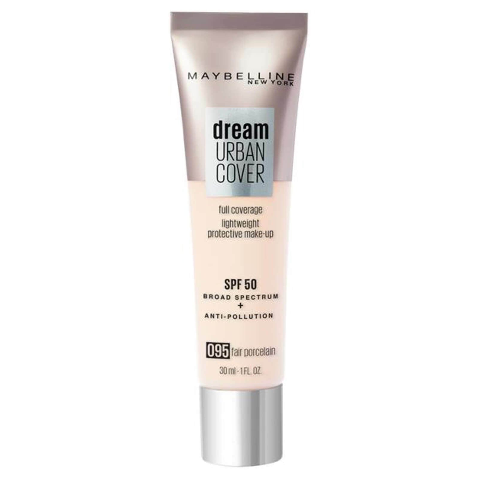 Maybelline Dream Urban Cover Make Up SPF50 30ml (NEW) [Choose Shade]
