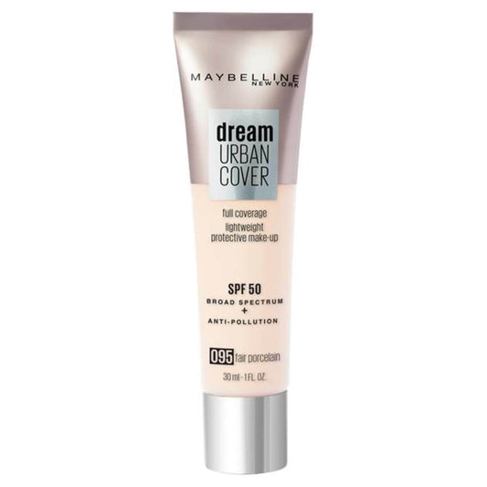 Maybelline Dream Urban Cover Make Up SPF50 30ml (NEW) [Choose Shade]