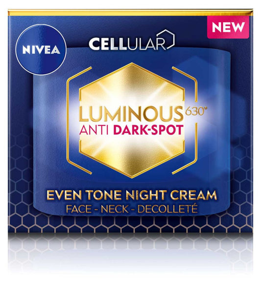 Nivea Cellular Luminous630 Even Tone Night Cream 50ml