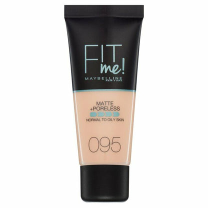 Maybelline Fit Me Matte + Poreless Foundation 30ml (NEW) [Choose Shade]