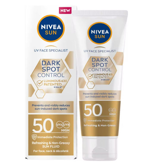 Nivea Sun Dark Spot Control Luminous630 Sun Fluid SPF50+ 40ml