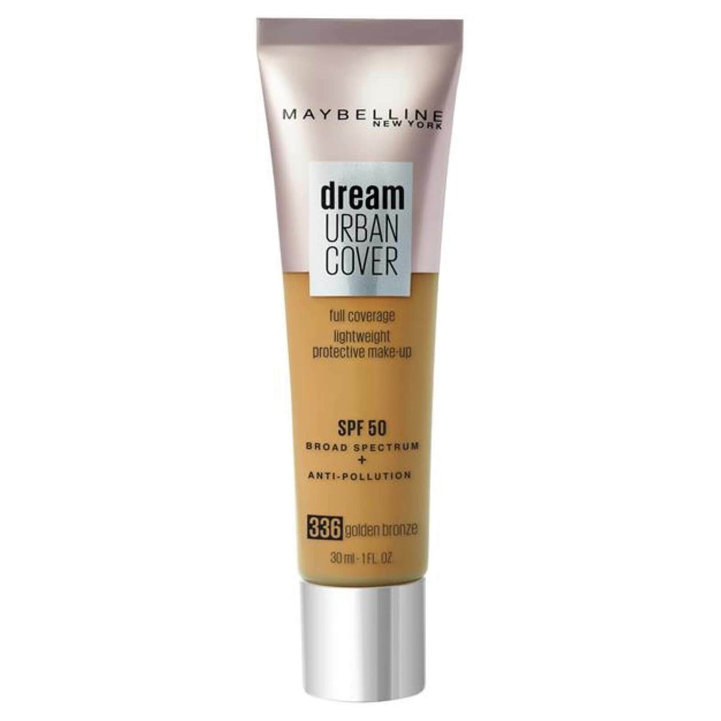 Maybelline Dream Urban Cover Make Up SPF50 30ml (NEW) [Choose Shade]