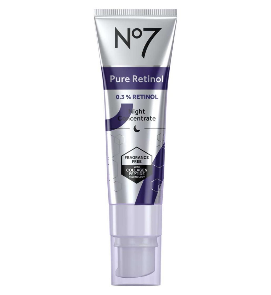 No7 Pure Retinol 0.3% Night Serum 30ml [Pack 1 2 3]