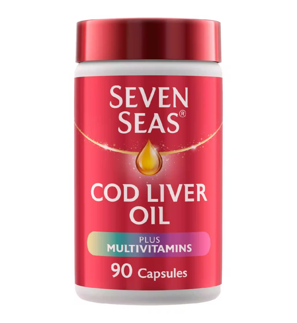 Seven Seas Cod Liver Oil + Multivitamin Capsules 90 [Pack 1 2 3]