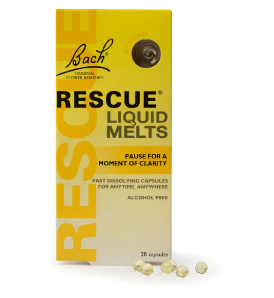 Bach Rescue Liquid Melts 28 Caps