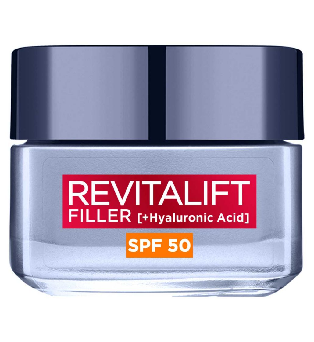 L'Oreal Revitalift Filler Deep Replumping Anti Ageing Cream SPF50 (50ml)