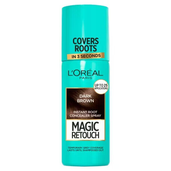L'Oreal Magic Retouch Instant Root Concealer Spray 75ml [Pack of 3]