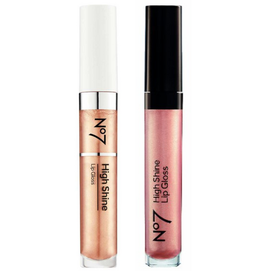 No7 High Shine Lip Gloss 8ml (Choose Shade) [Pack 2 3 4]