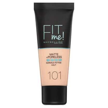 Maybelline Fit Me Matte + Poreless Foundation 30ml (NEW) [Choose Shade]