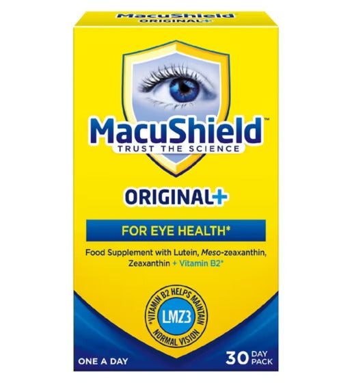 Macushield Original+ For Eye Health 30 Capsules