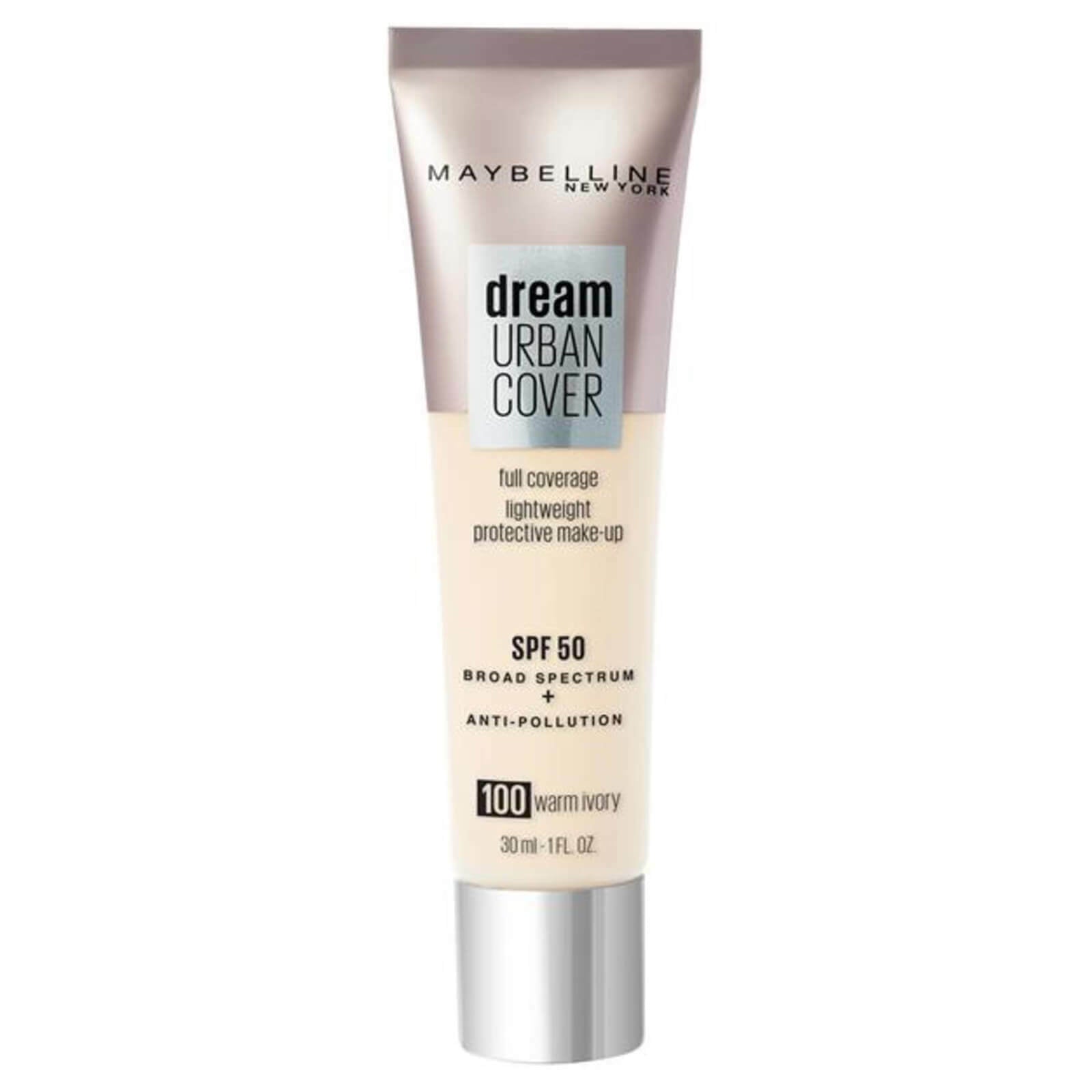 Maybelline Dream Urban Cover Make Up SPF50 30ml (NEW) [Choose Shade]