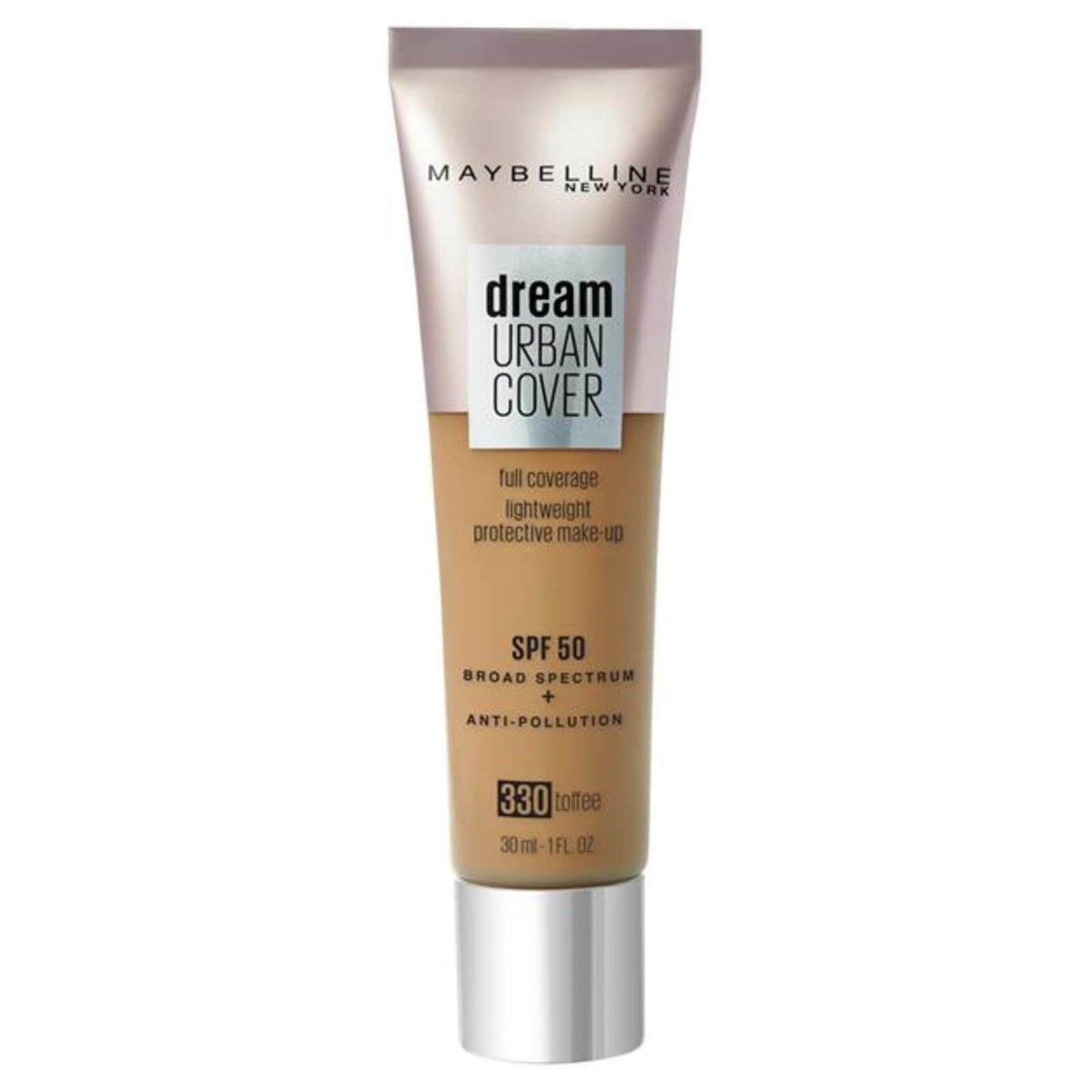 Maybelline Dream Urban Cover Make Up SPF50 30ml (NEW) [Choose Shade]