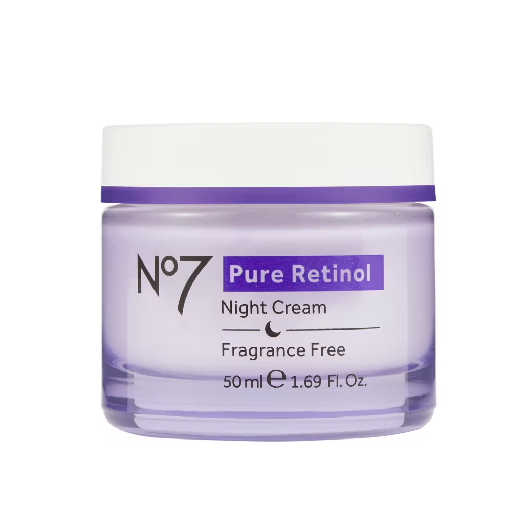 No7 Pure Retinol Night Repair Cream 50ml [Pack 1 2 3]