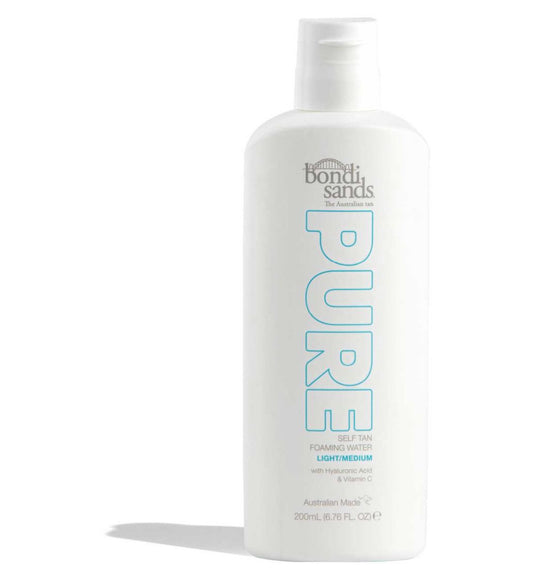 Bondi Sands Pure Self Tan Foaming Water Light/Medium 200ml