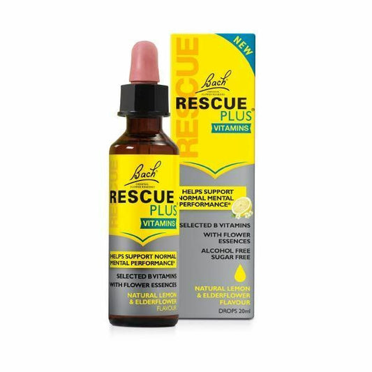 Bach Rescue Plus Vitamin Drops 20ml