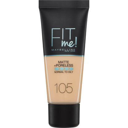 Maybelline Fit Me Matte + Poreless Foundation 30ml (NEW) [Choose Shade]