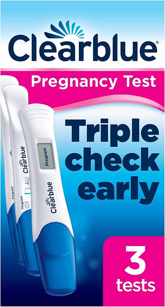Clearblue Pregnancy Triple Check, 6 Days  Early Tests & 1 Weeks Indicator Test