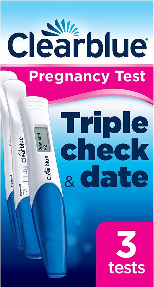 Clearblue Pregnancy Test Ultra Early Triple-Check & Date 3 Tests