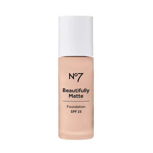 No7 Beautifully Matte Medium Coverage Foundation SPF25 28ml (Choose Shade)