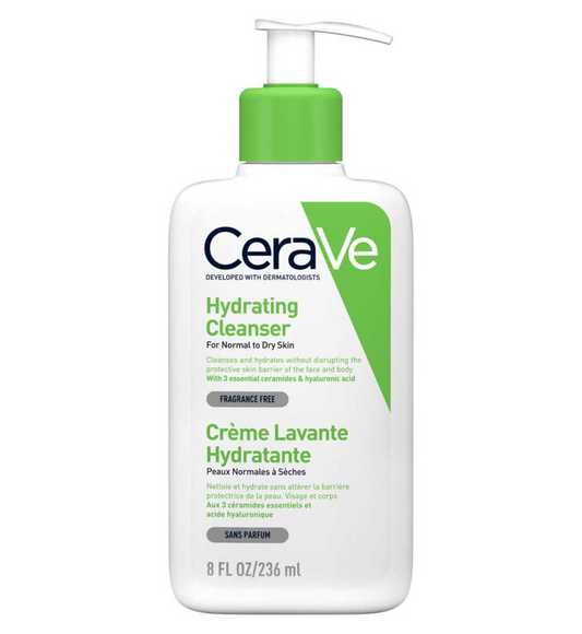 CeraVe Hydrating Cleanser 236 ml [Pack 1 2 3 and Bundle]