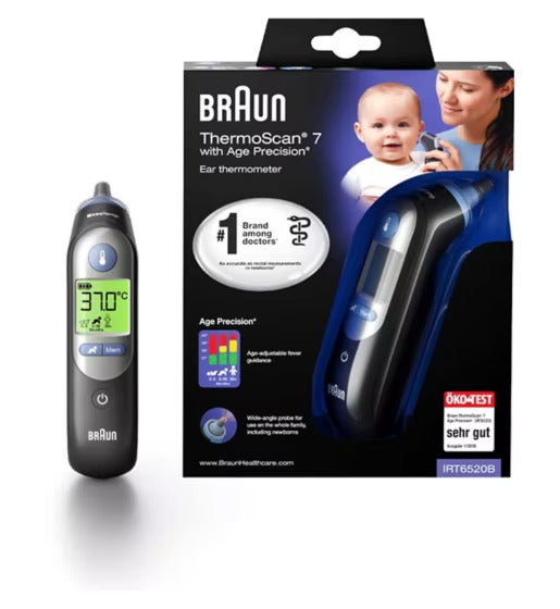 Braun IRT6520 ThermoScan 7 Ear Thermometer