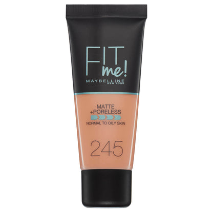 Maybelline Fit Me Matte + Poreless Foundation 30ml (NEW) [Choose Shade]