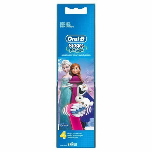 Oral-B Stages Power Toothbrush Heads Disney Frozen (NEW) [Choose Pack Size]