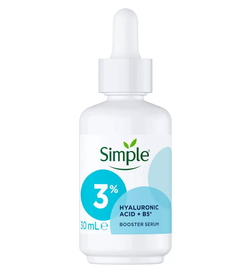 Simple 3% Hyaluronic Acid + B5 Serum 30ml [Pack 2 3 4]